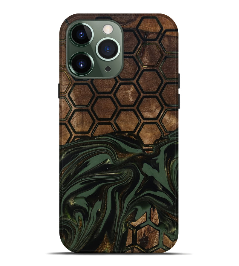 iPhone 13 Pro Max Wood Live Edge Phone Case - Lular (Pattern, 817866)