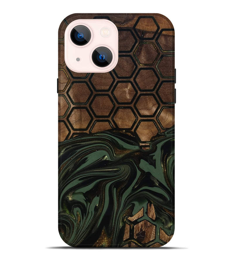 iPhone 14 Plus Wood Live Edge Phone Case - Lular (Pattern, 817866)
