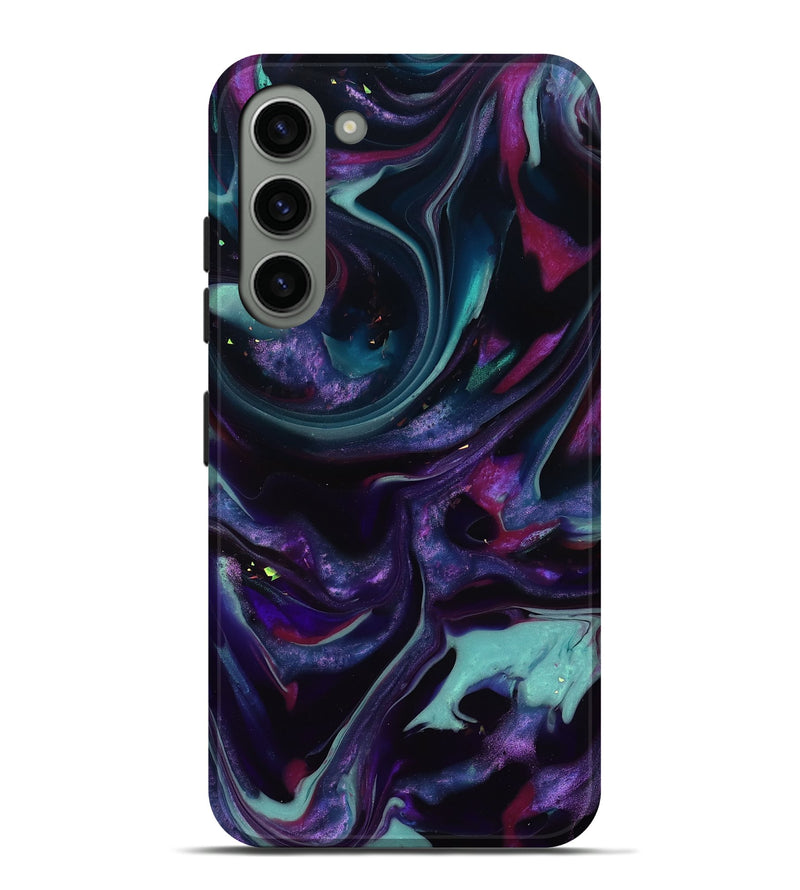Galaxy S23 Plus ResinArt Live Edge Phone Case - Daija (Purple, 817870)