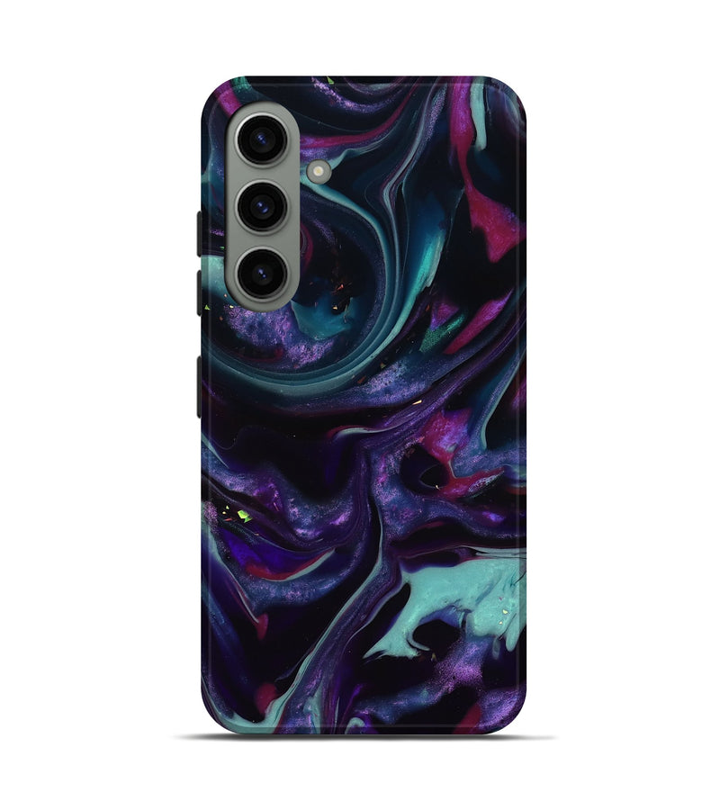 Galaxy S24 ResinArt Live Edge Phone Case - Daija (Purple, 817870)
