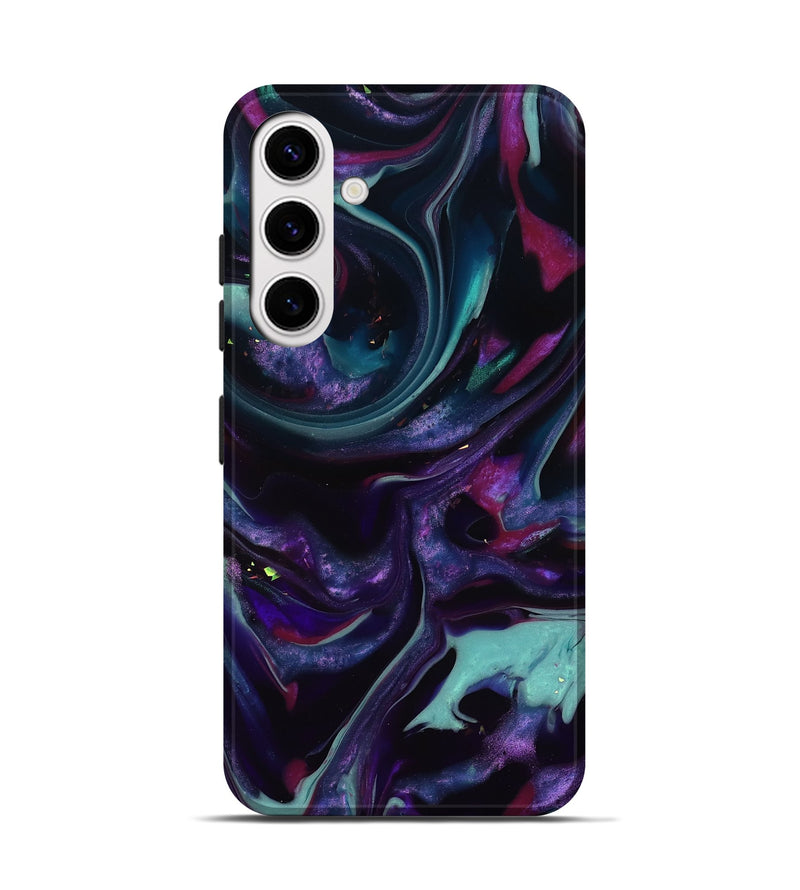 Galaxy S25 ResinArt Live Edge Phone Case - Daija (Purple, 817870)