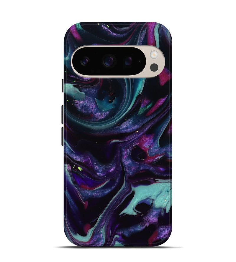 Pixel 10 ResinArt Live Edge Phone Case - Daija (Purple, 817870)