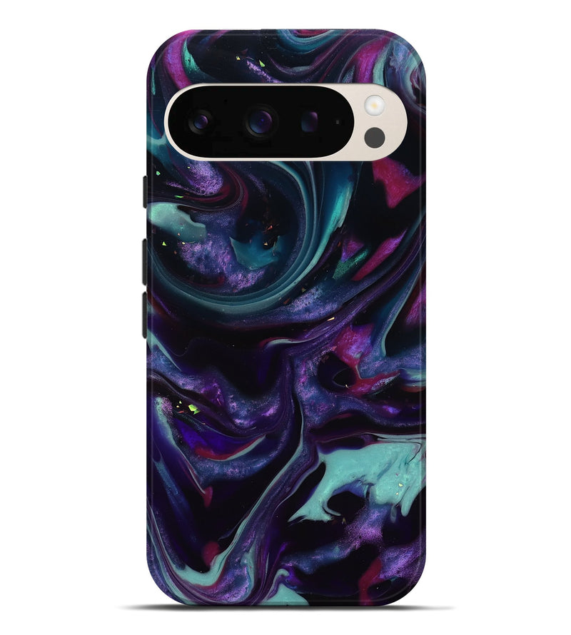 Pixel 10 Pro XL ResinArt Live Edge Phone Case - Daija (Purple, 817870)