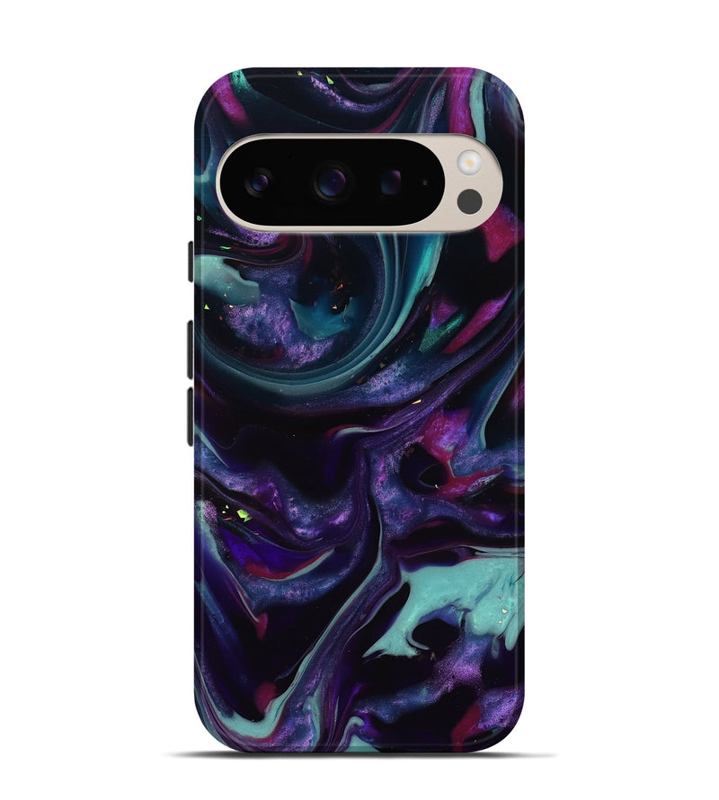 Pixel 9 Pro ResinArt Live Edge Phone Case - Daija (Purple, 817870)