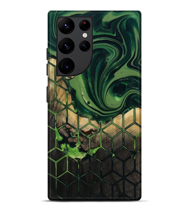 Galaxy S22 Ultra Wood Live Edge Phone Case - Dave (Pattern, 817872)