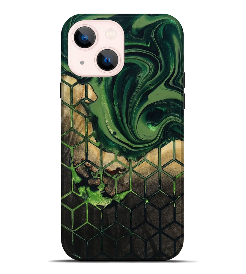 iPhone 14 Plus Wood Live Edge Phone Case - Dave (Pattern, 817872)