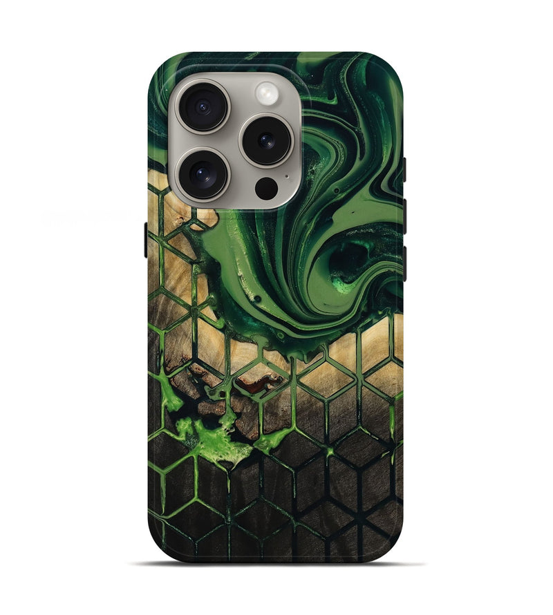 iPhone 16 Pro Wood Live Edge Phone Case - Dave (Pattern, 817872)