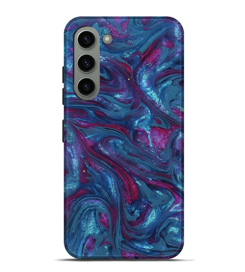 Galaxy S23 Plus ResinArt Live Edge Phone Case - Novah (Purple, 817878)