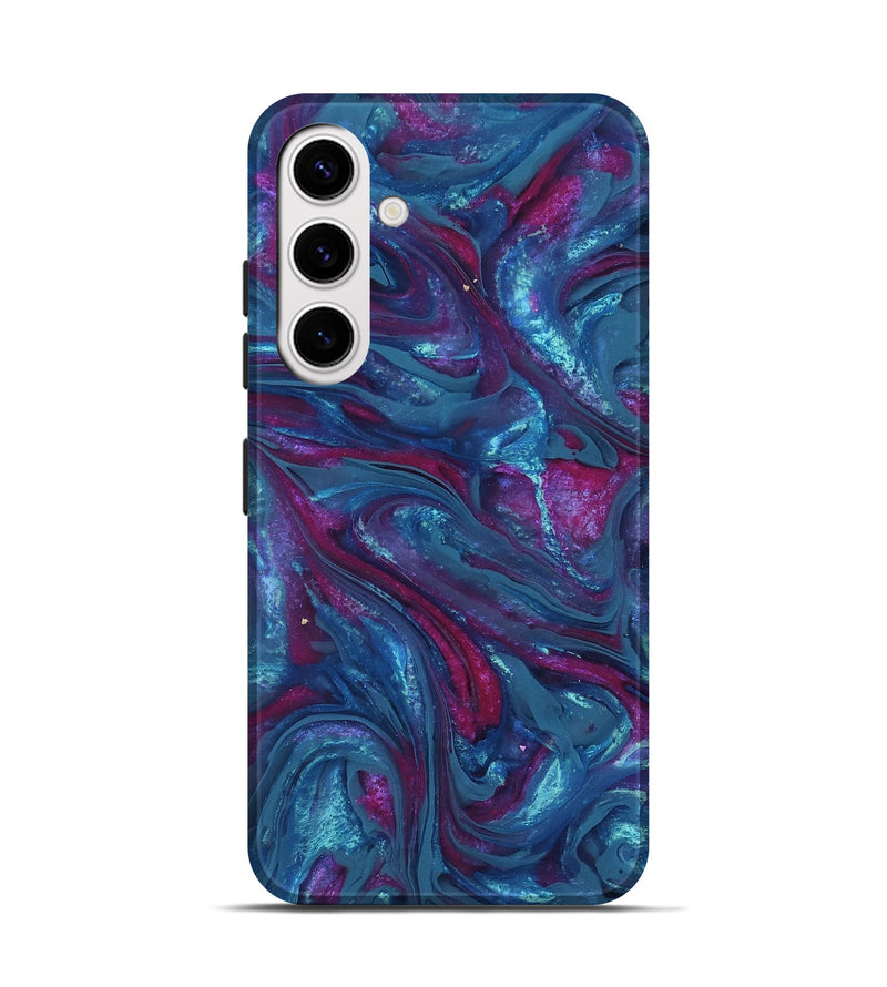 Galaxy S25 ResinArt Live Edge Phone Case - Novah (Purple, 817878)