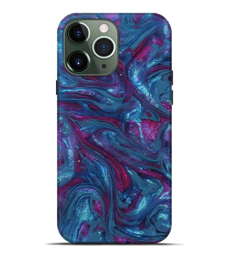 iPhone 13 Pro Max ResinArt Live Edge Phone Case - Novah (Purple, 817878)