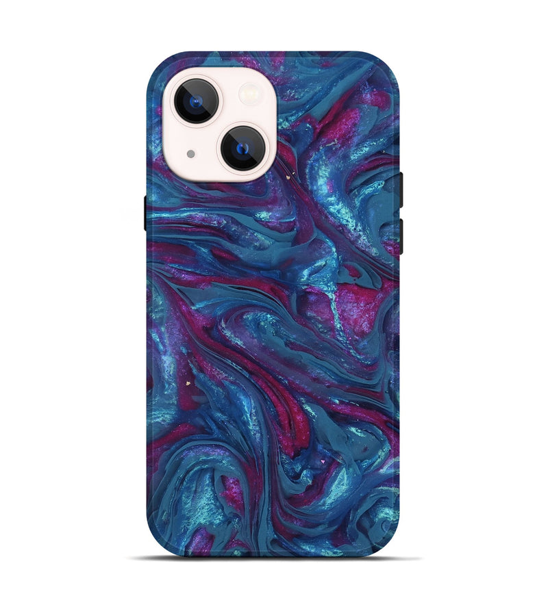 iPhone 14 ResinArt Live Edge Phone Case - Novah (Purple, 817878)