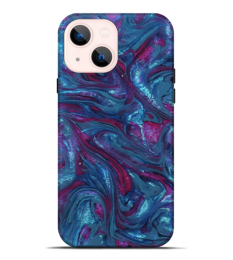 iPhone 14 Plus ResinArt Live Edge Phone Case - Novah (Purple, 817878)