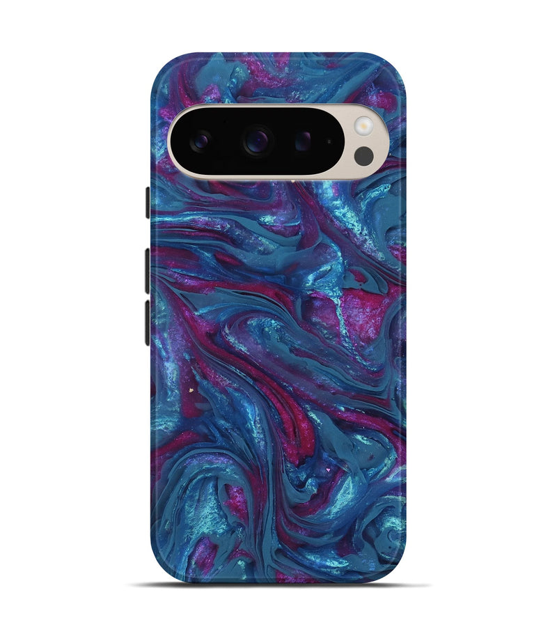 Pixel 9 ResinArt Live Edge Phone Case - Novah (Purple, 817878)