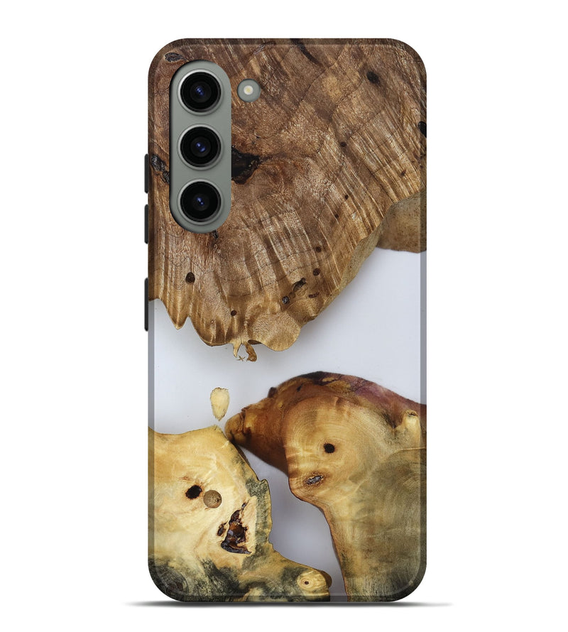 Galaxy S23 Plus Wood Live Edge Phone Case - Candace (Clear, 817880)