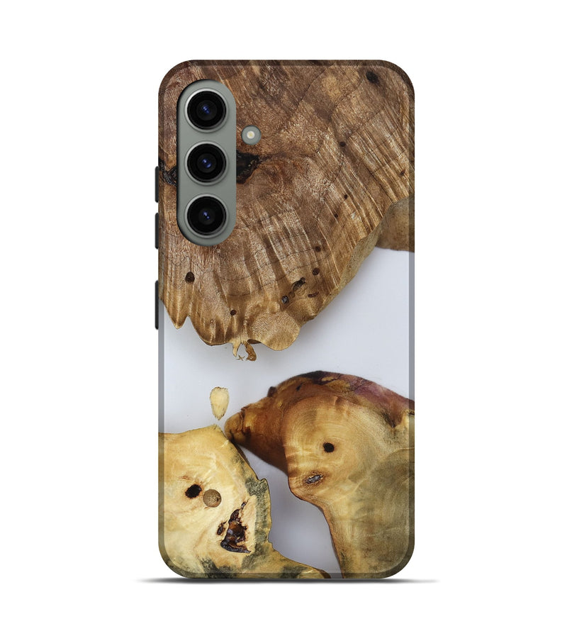 Galaxy S24 Wood Live Edge Phone Case - Candace (Clear, 817880)