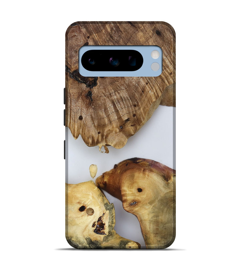 Pixel 8 Pro Wood Live Edge Phone Case - Candace (Clear, 817880)