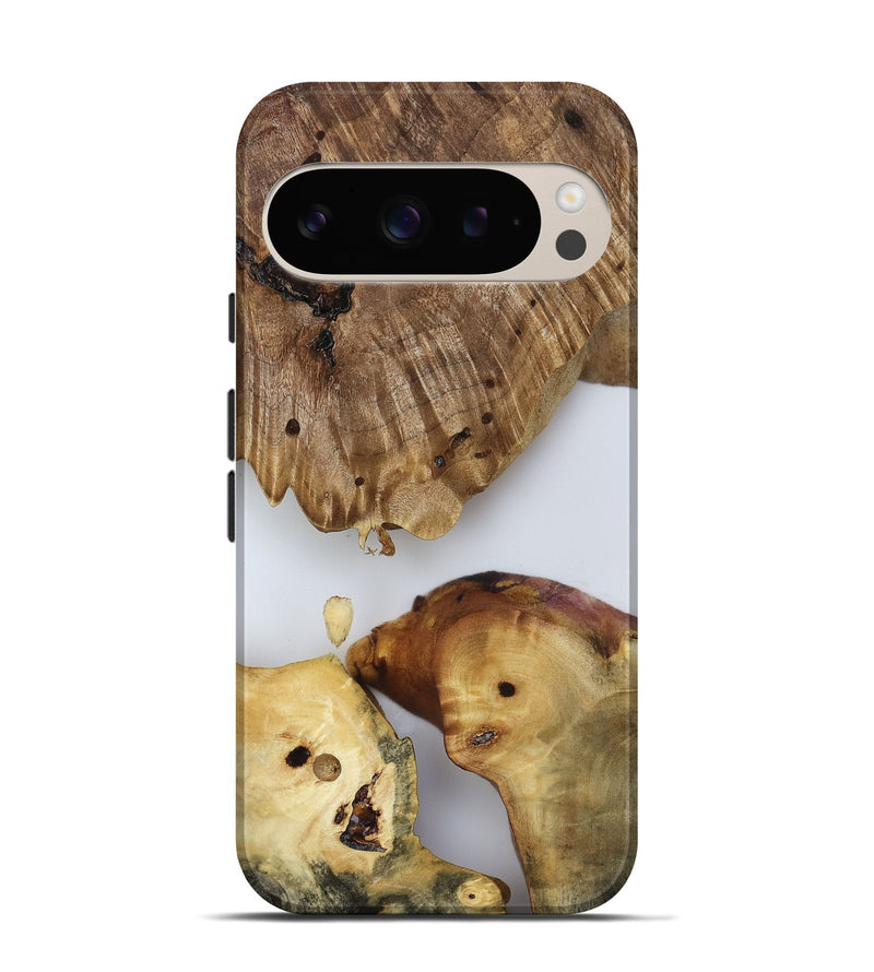 Pixel 9 Pro Wood Live Edge Phone Case - Candace (Clear, 817880)