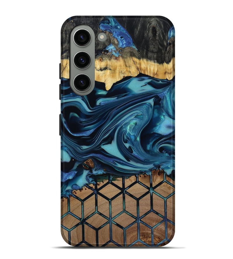 Galaxy S23 Plus Wood Live Edge Phone Case - Abe (Pattern, 817883)