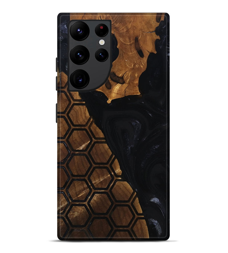 Galaxy S22 Ultra Wood Live Edge Phone Case - Karis (Pattern, 817884)