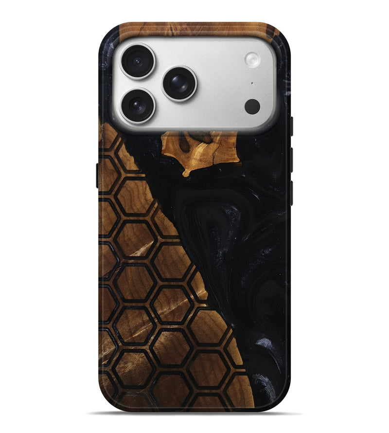iPhone 17 Pro Max Wood Live Edge Phone Case - Karis (Pattern, 817884)