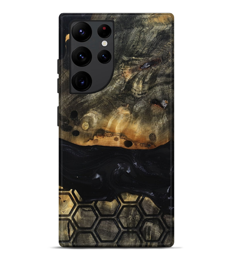 Galaxy S22 Ultra Wood Live Edge Phone Case - Dewey (Pattern, 817885)