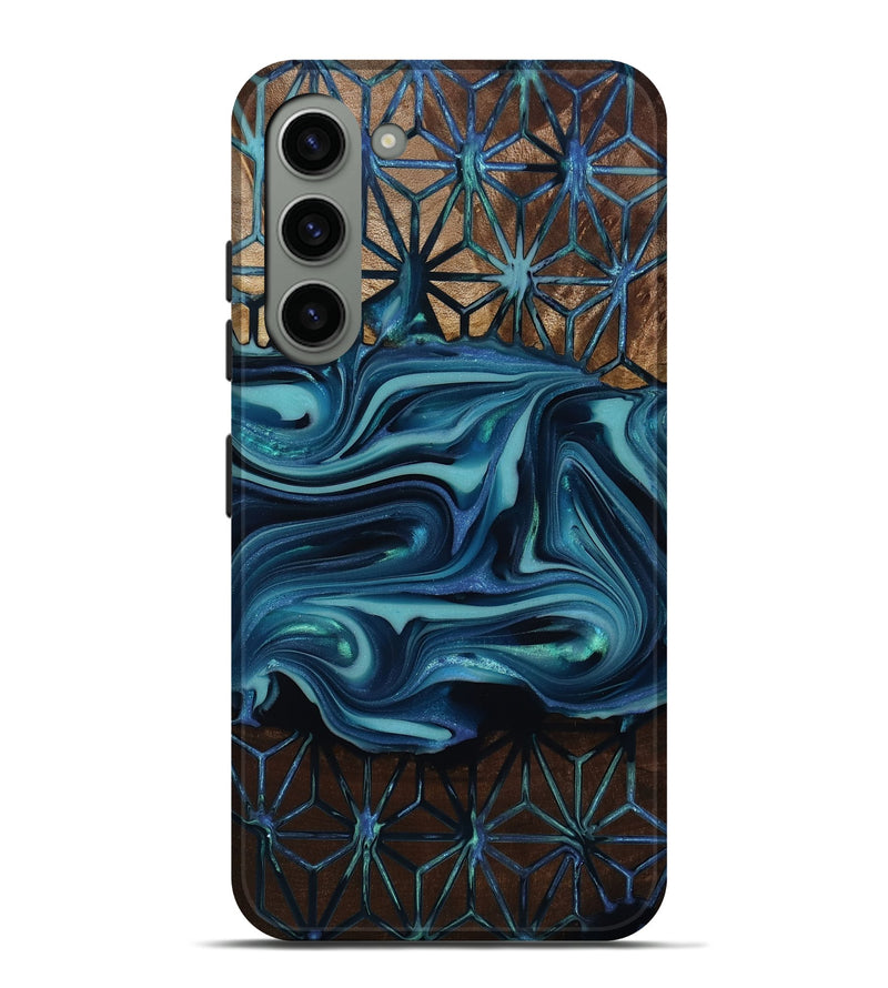 Galaxy S23 Plus Wood Live Edge Phone Case - Isaias (Pattern, 817886)