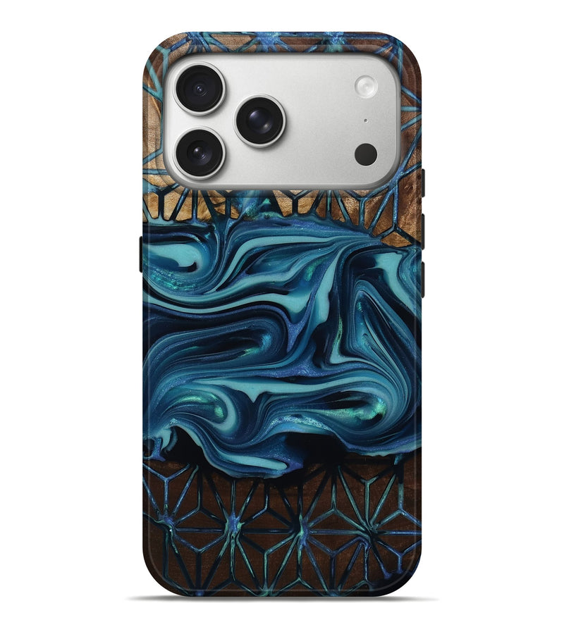 iPhone 17 Pro Max Wood Live Edge Phone Case - Isaias (Pattern, 817886)