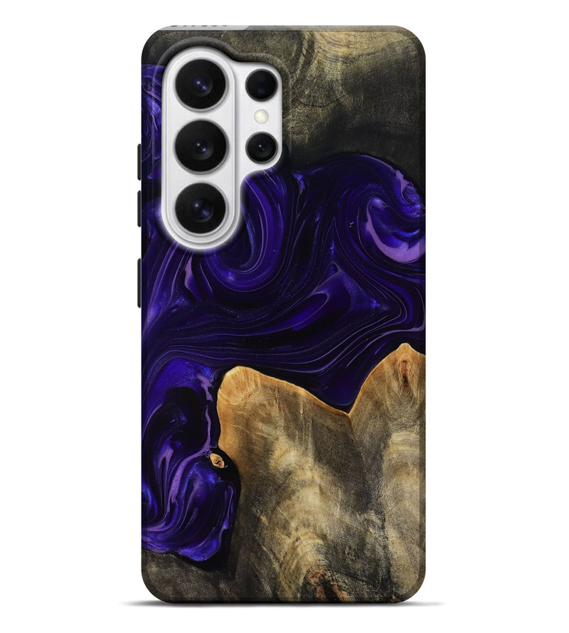 Galaxy S26 Ultra Wood Live Edge Phone Case - Rosia (Purple, 817889)