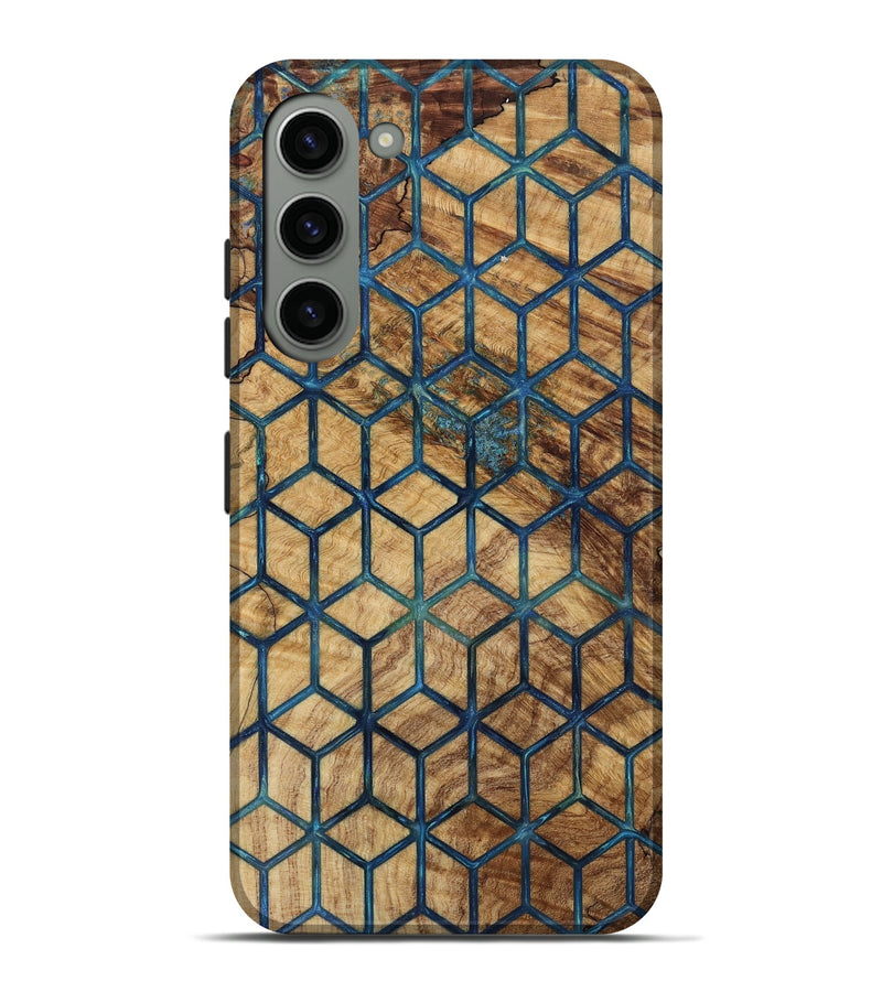 Galaxy S23 Plus Wood Live Edge Phone Case - Jasmin (Pattern, 817893)