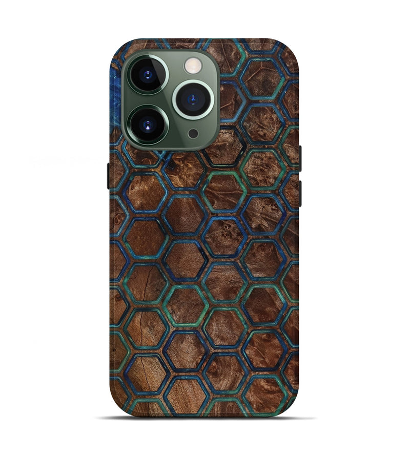 iPhone 13 Pro Wood Live Edge Phone Case - Kalyn (Pattern, 817896)