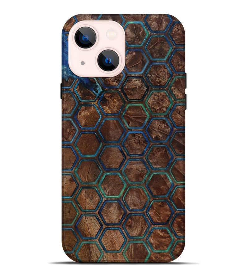 iPhone 14 Plus Wood Live Edge Phone Case - Kalyn (Pattern, 817896)