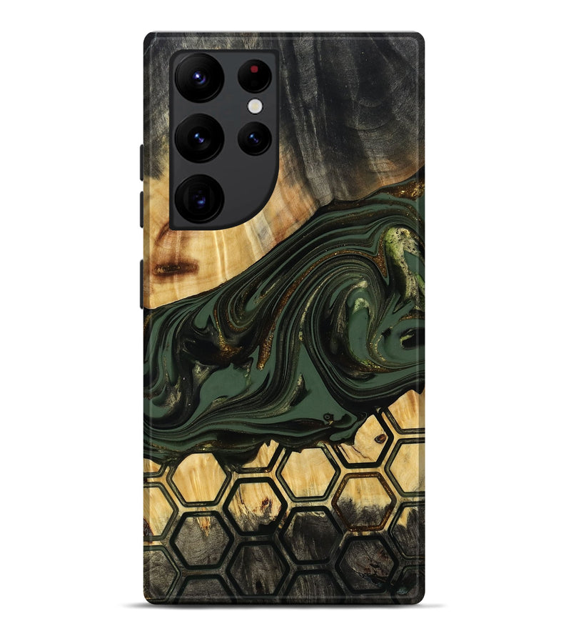Galaxy S22 Ultra Wood Live Edge Phone Case - Marely (Pattern, 817897)