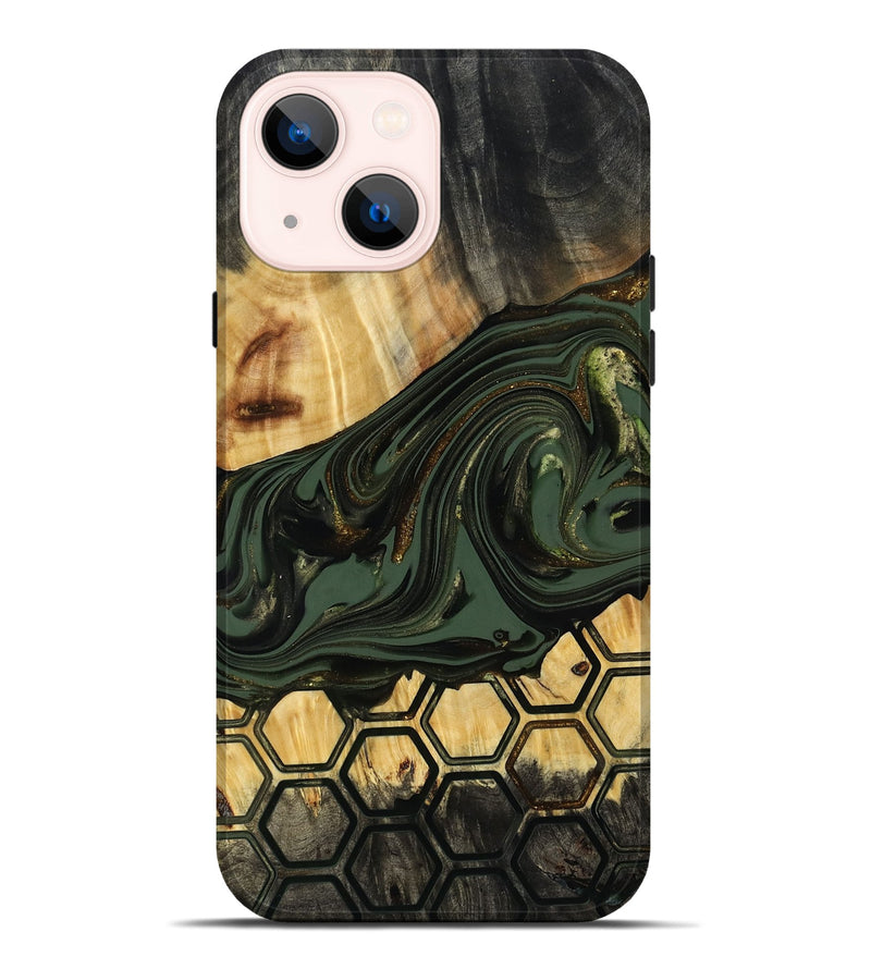 iPhone 14 Plus Wood Live Edge Phone Case - Marely (Pattern, 817897)