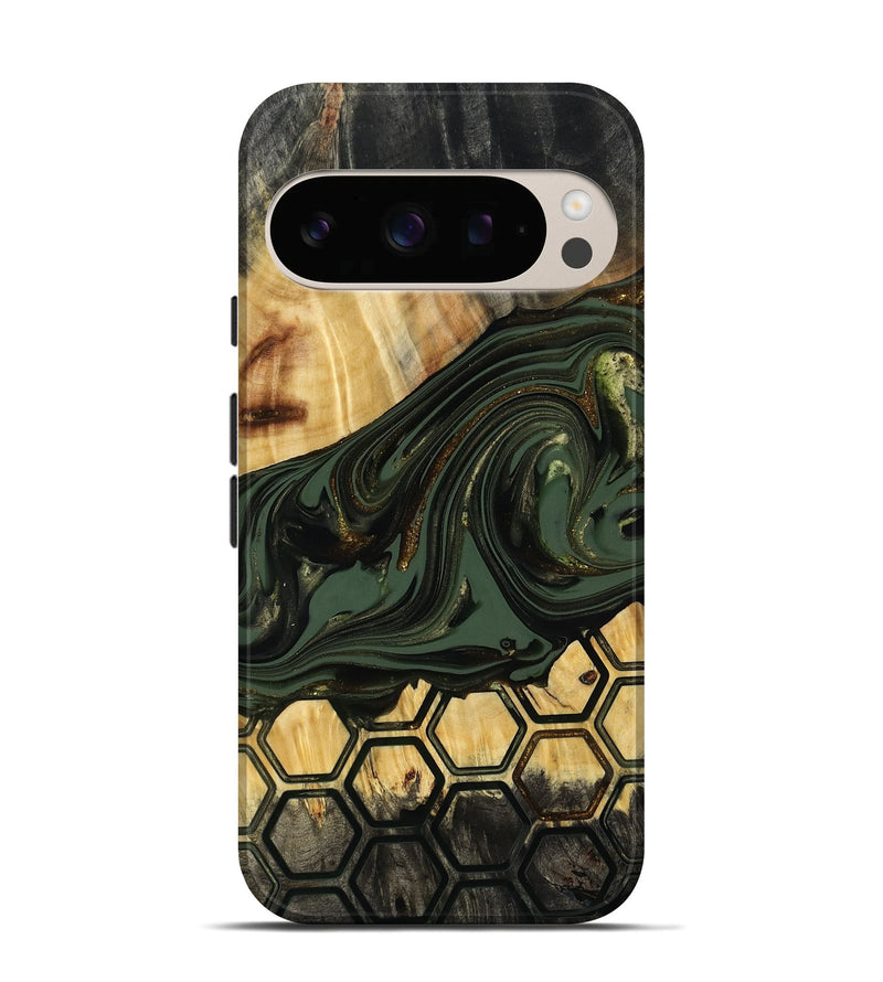 Pixel 10 Pro Wood Live Edge Phone Case - Marely (Pattern, 817897)