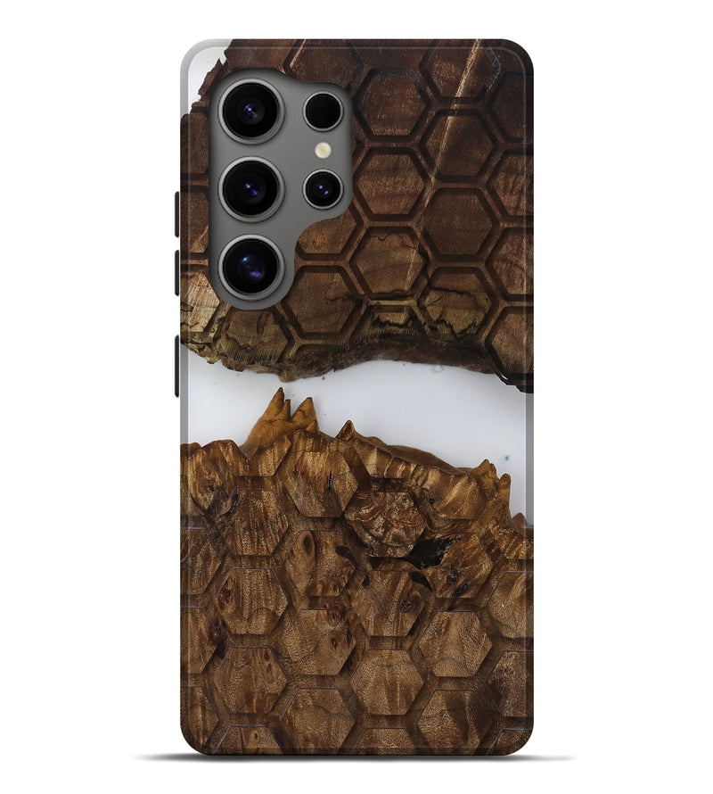 Galaxy S25 Ultra Wood Live Edge Phone Case - Arsenio (Clear, 817899)