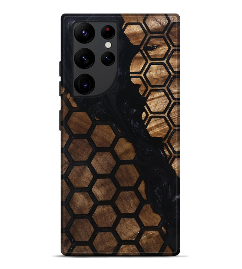 Galaxy S22 Ultra Wood Live Edge Phone Case - Chosen (Pattern, 817901)