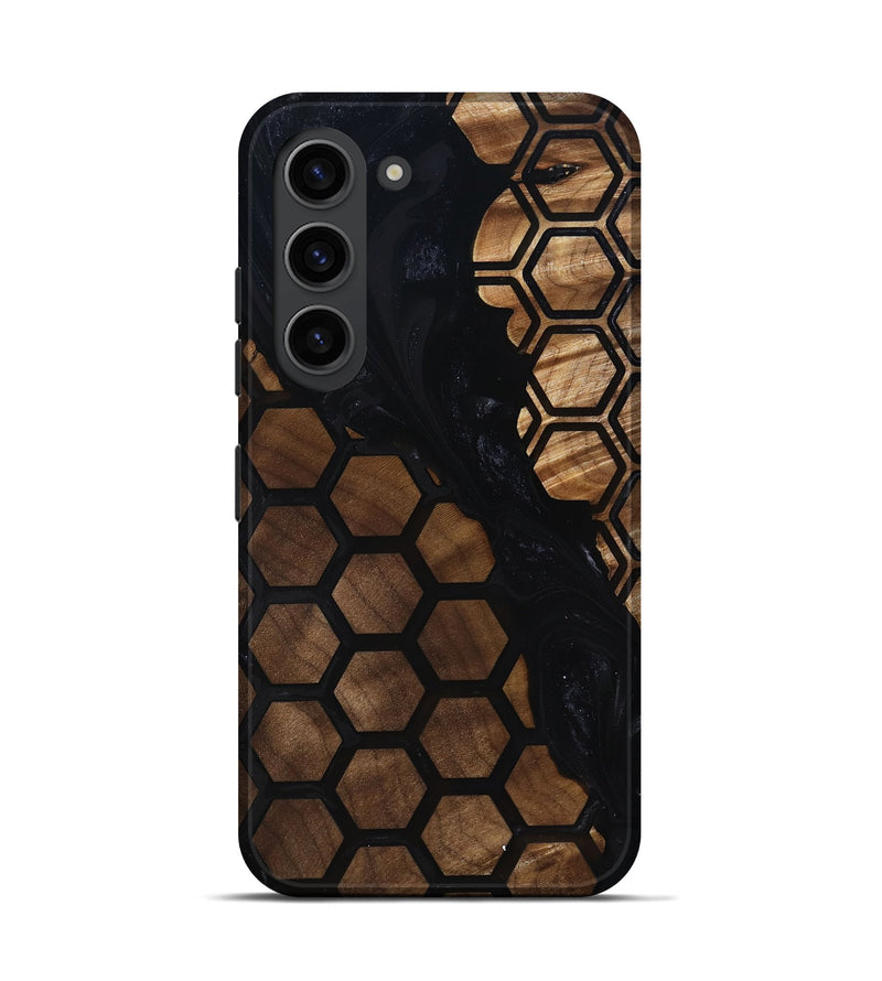 Galaxy S23 Wood Live Edge Phone Case - Chosen (Pattern, 817901)