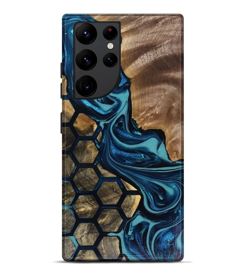 Galaxy S22 Ultra Wood Live Edge Phone Case - Monte (Pattern, 817907)