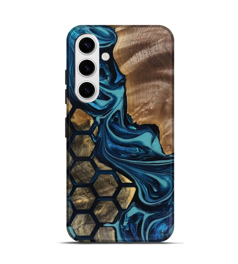Galaxy S25 Wood Live Edge Phone Case - Monte (Pattern, 817907)