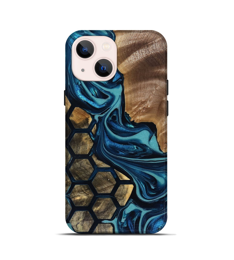 iPhone 13 mini Wood Live Edge Phone Case - Monte (Pattern, 817907)