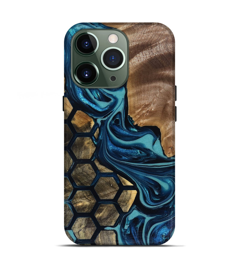 iPhone 13 Pro Wood Live Edge Phone Case - Monte (Pattern, 817907)