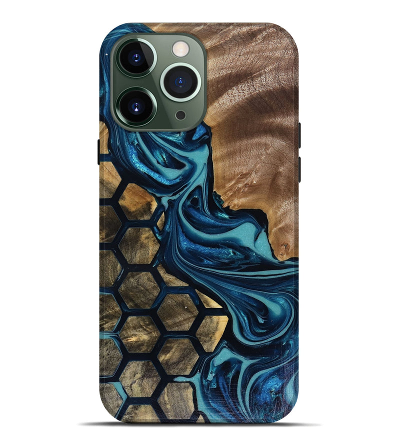 iPhone 13 Pro Max Wood Live Edge Phone Case - Monte (Pattern, 817907)