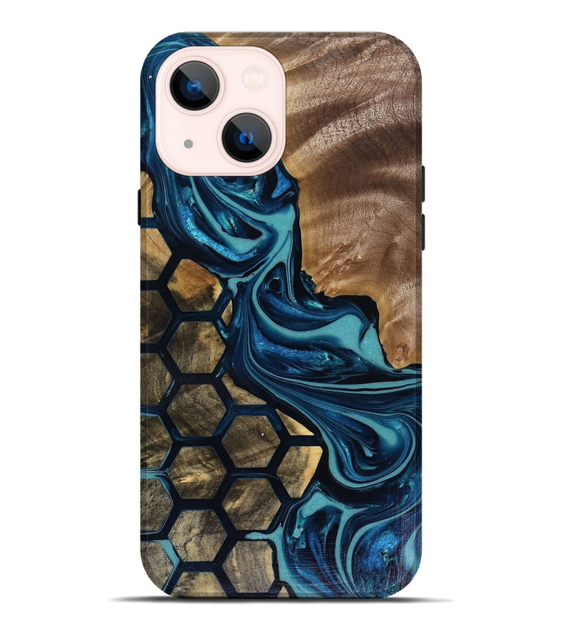 iPhone 14 Plus Wood Live Edge Phone Case - Monte (Pattern, 817907)