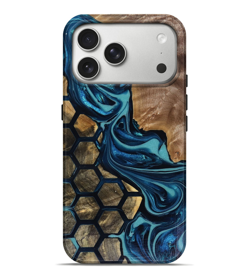 iPhone 17 Pro Max Wood Live Edge Phone Case - Monte (Pattern, 817907)