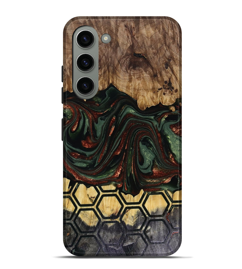 Galaxy S23 Plus Wood Live Edge Phone Case - Dock (Pattern, 817909)