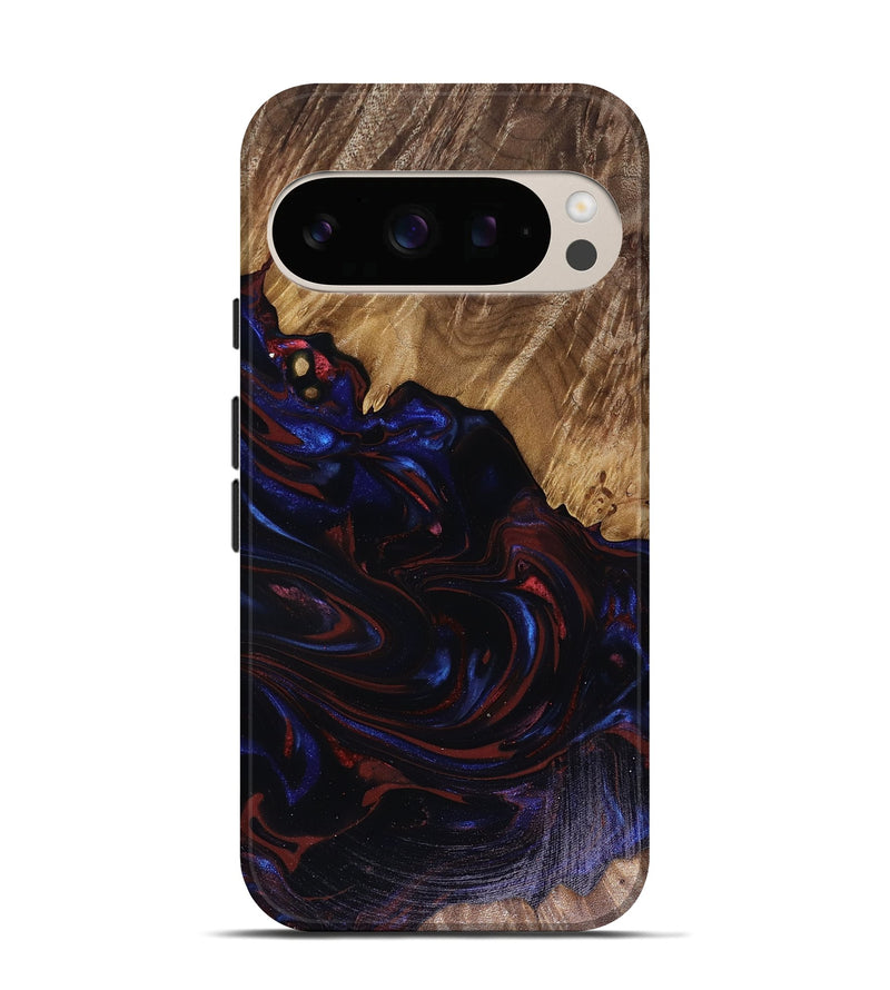 Pixel 10 Wood Live Edge Phone Case - Kirstie (Red, 817913)