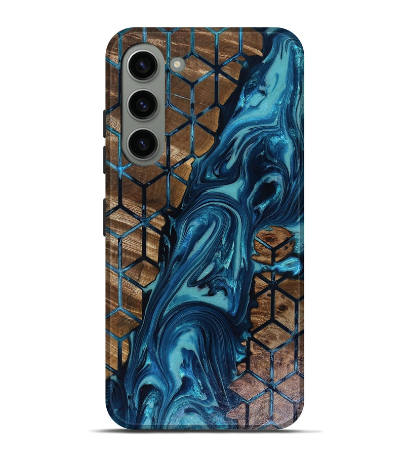 Galaxy S23 Plus Wood Live Edge Phone Case - Lucca (Pattern, 817915)