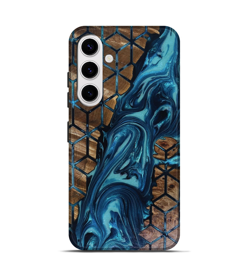 Galaxy S25 Wood Live Edge Phone Case - Lucca (Pattern, 817915)