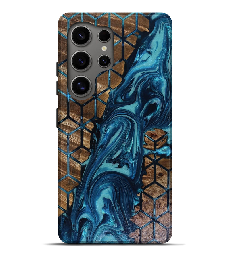 Galaxy S25 Ultra Wood Live Edge Phone Case - Lucca (Pattern, 817915)