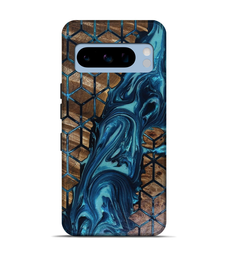 Pixel 8 Pro Wood Live Edge Phone Case - Lucca (Pattern, 817915)